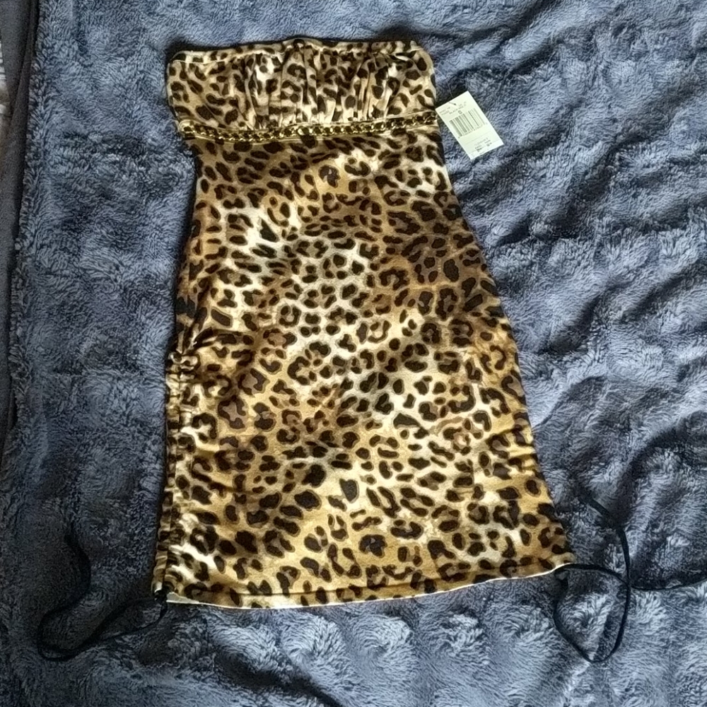 Mini Leopard dress!!